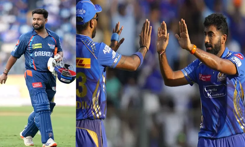 ബുംറയുടെ തീയുണ്ട..!, വീണ്ടും ദുരന്തമായി പന്ത്; ലഖ്നോക്കെതിരെ മുംബൈക്ക് 54 റൺസ് ജയം