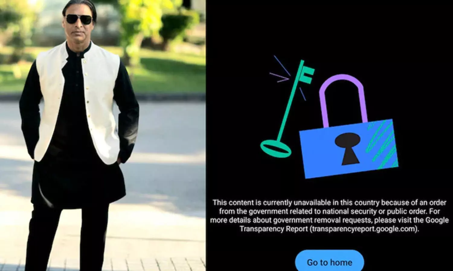 Shoaib Akhtars YouTube Channel Blocked