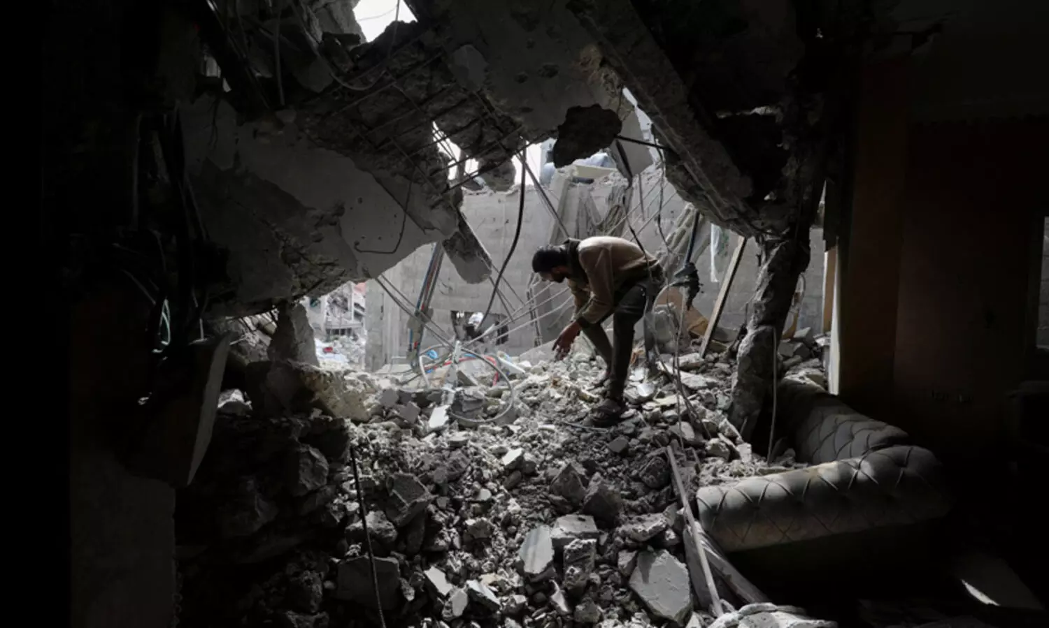 ‘ഇസ്രായേൽ ഗസ്സയെ കൂട്ടക്കുഴിമാടമാക്കി’