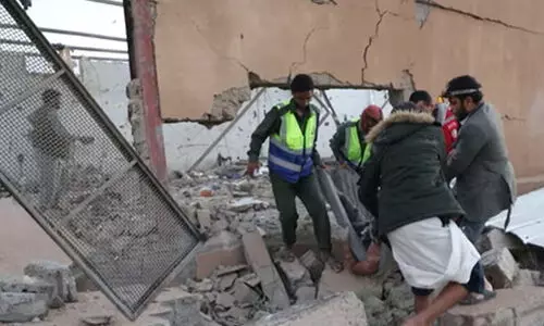 യമനിലെ ആ​ഫ്രി​ക്ക​ൻ കു​ടി​യേ​റ്റ​ക്കാ​രെ പാ​ർ​പ്പി​ച്ച ജ​യി​ലി​ൽ യു.​എ​സ് ബോംബിങ്; 68 മരണം