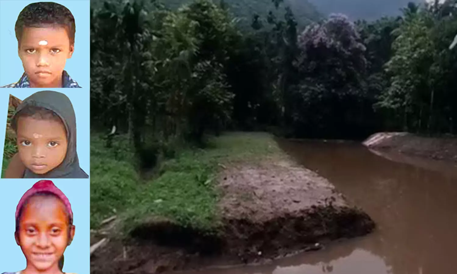 കളിക്കാൻ പോയ കുട്ടികൾ ഏറെ വൈകിയും തിരിച്ചുവന്നില്ല, ചിറക്കരികിൽ കണ്ട കുഞ്ഞു ചെരിപ്പുകൾ വഴിത്തിരിവായി; ഏഴും ആറും നാലും വയസുള്ള സഹോദരങ്ങളുടെ മൃതദേഹം ചളിയിൽ പൂണ്ട നിലയിൽ