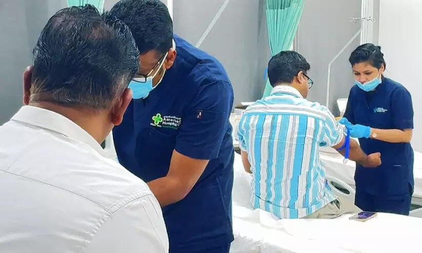 അമേരിക്കൻ ഹോസ്പിറ്റൽ ക്ലിനിക്സ് സൗജന്യ മെഡിക്കൽ ക്യാമ്പ്