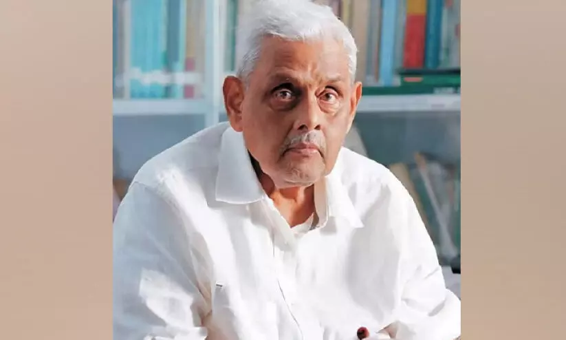 പ്രി​യ ച​രി​ത്ര​കാ​ര​ൻ എം.​ജി.​എ​സ് നാ​രാ​യ​ണ​ൻ ഇ​നി ഓ​ർ​മ​ക​ളി​ൽ മാ​ത്രം