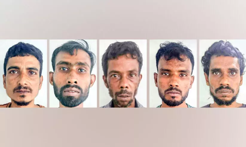 കെ.എസ്.ഇ.ബി കേബിളുകൾ മോഷ്ടിച്ച അഞ്ചംഗ സംഘം പിടിയിൽ