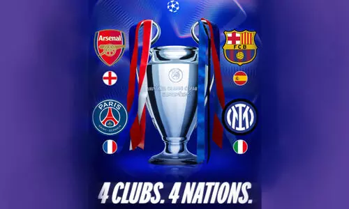 ചാ​മ്പ്യ​ൻ​സ് ലീ​ഗ് സെ​മി ഫൈ​ന​ൽ; ഇന്ന് ആ​ഴ്സ​ന​ലും   പി.​എ​സ്.​ജിയും ഏറ്റുമുട്ടും