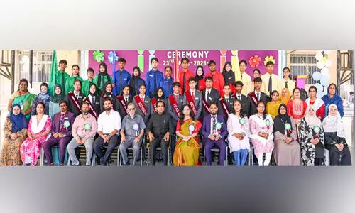 ഇ​ന്ത്യ ഇ​ന്റ​ർ​നാ​ഷ​ന​ൽ സ്കൂ​ൾ സ്റ്റു​ഡ​ന്റ് കൗ​ൺ​സി​ൽ അ​ധി​കാ​ര​മേ​റ്റു