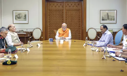 പ​​ഹ​​ൽ​​ഗാം തി​രി​ച്ച​ടി: ആക്രമണരീ​തി​യും സ​മ​യ​വും ലക്ഷ്യവും സേ​ന തീരുമാനിക്കും; പൂ​ർ​ണ സ്വാ​​ത​​ന്ത്ര്യ​​മെ​​ന്ന് പ്ര​​​ധാ​​​ന​​​മ​​​ന്ത്രി