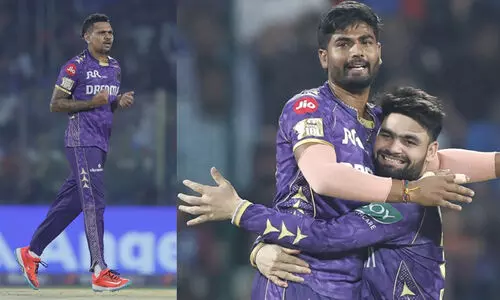 ഡൽഹിയെ വീഴ്ത്തി കൊൽക്കത്ത; ജയം 14 റൺസിന്, പ്ലേ ഓഫ് പ്രതീക്ഷ നിലനിർത്തി