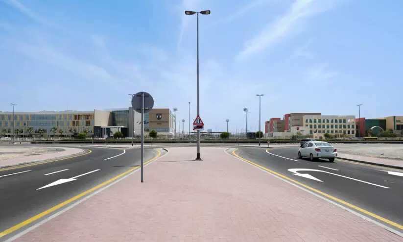 അ​ൽ ബ​ർ​ഷ സൗ​ത്തി​ൽ റോ​ഡ്​ ന​വീ​ക​ര​ണം പൂ​ർ​ത്തി​യാ​യി