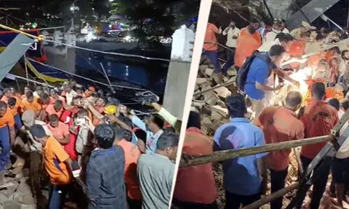 ആ​ന്ധ്രാപ്രദേശിൽ ക്ഷേത്ര മതിൽ തകർന്ന് വീണ് ഏഴ് മരണം