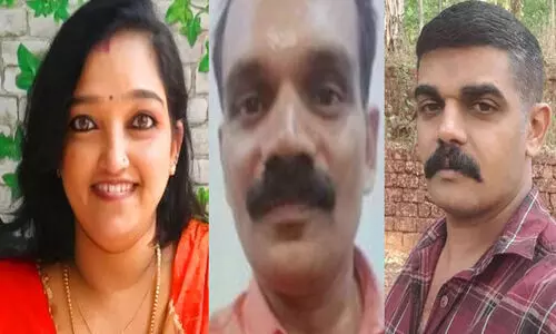 സഹപാഠിയുമായി അടുത്തത് പൂർവ വിദ്യാർഥി സംഗമത്തിനിടെ, എതിർത്തതോടെ ഭർത്താവിനെ കൊല്ലാൻ ഗൂഢാലോചന; കണ്ണൂരിൽ ബി.ജെ.പി നേതാവ് വെടിയേറ്റ് മരിച്ച സംഭവത്തിൽ ഭാര്യ അറസ്റ്റില്‍