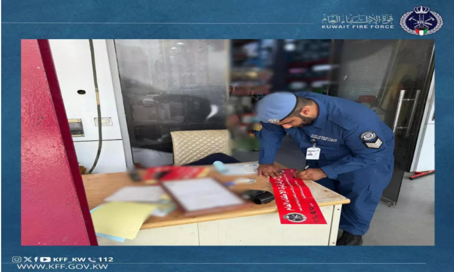 അ​ഗ്നി​സു​ര​ക്ഷ പ​രി​ശോ​ധ​ന​ക​ൾ തു​ട​രു​ന്നു