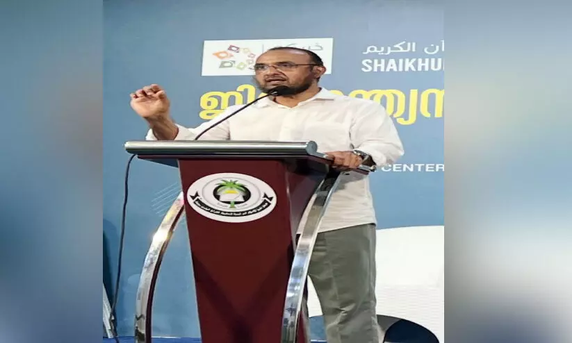 സ​മാ​ധാ​ന​ത്തി​ന് വേ​ണ്ടി പ്ര​വ​ർ​ത്തി​ക്ക​ൽ മു​സ്‌​ലിം​ക​ളു​ടെ ബാ​ധ്യ​ത -ഫി​റോ​സ് കൊ​യി​ലാ​ണ്ടി