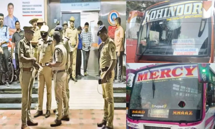 മംഗളൂരുവിൽ നിരോധാജ്ഞ, വി.എച്ച്.പി ബന്ദ്; ബസിന് കല്ലേറ് മംഗളൂരുവിൽ നിരോധാജ്ഞ, വി.എച്ച്.പി ബന്ദ്; ബസിന് കല്ലേറ്