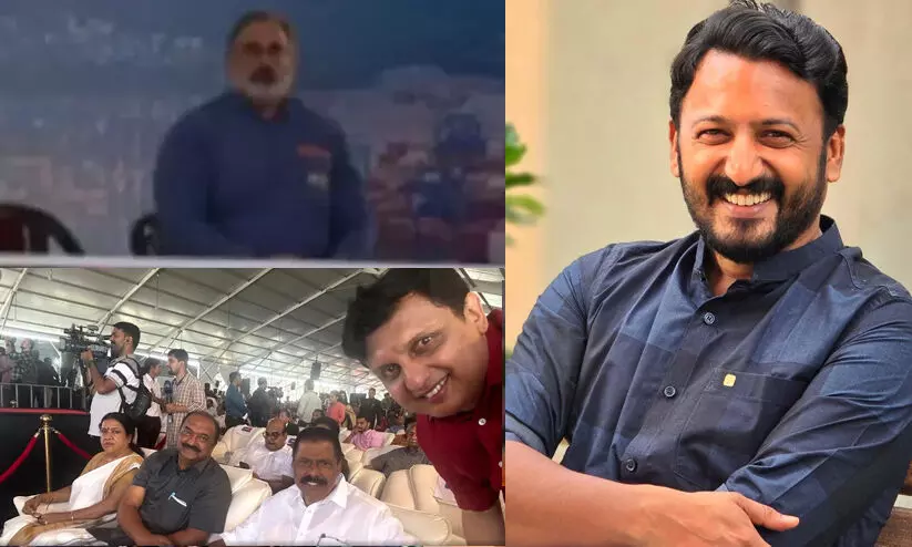 നിങ്ങളുടെ സർക്കാറിന്റെ നാലാം വാർഷികത്തിന് നിങ്ങളുടെ മുന്നണിയുടെ കൺവീനർ സ്റ്റേജിൽ ഉണ്ടാകുന്നത് സ്വാഭാവികമല്ലേ; മന്ത്രി റിയാസിനെ ട്രോളി രാഹുൽ മാങ്കൂട്ടത്തിൽ