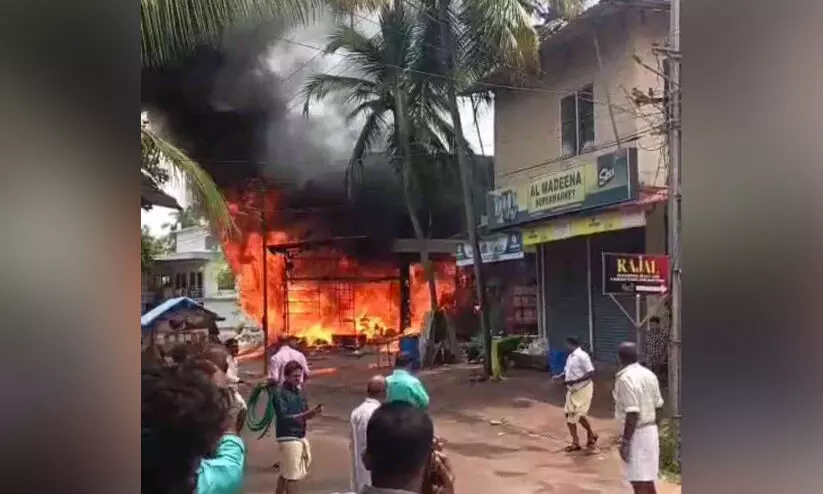 ഗ്യാ​സ് സി​ലി​ണ്ട​ർ പൊ​ട്ടി​ത്തെ​റി​ച്ച് അപകടം