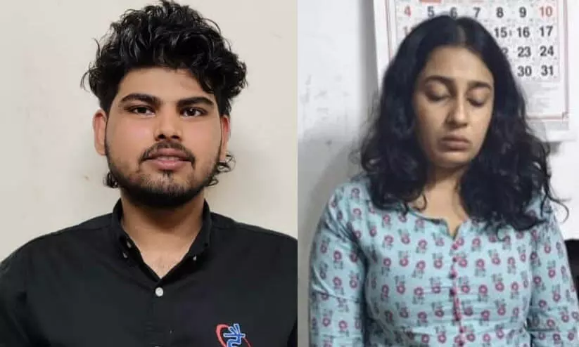 ഹൈബ്രിഡ് കഞ്ചാവുമായി സുഹൃത്തുക്കളായ യുവതിയും യുവാവും പിടിയില്; ബി.എം.ഡബ്ല്യു കാർ കസ്റ്റഡിയിൽ ഹൈബ്രിഡ് കഞ്ചാവുമായി സുഹൃത്തുക്കളായ യുവതിയും യുവാവും പിടിയില്; ബി.എം.ഡബ്ല്യു കാർ കസ്റ്റഡിയിൽ