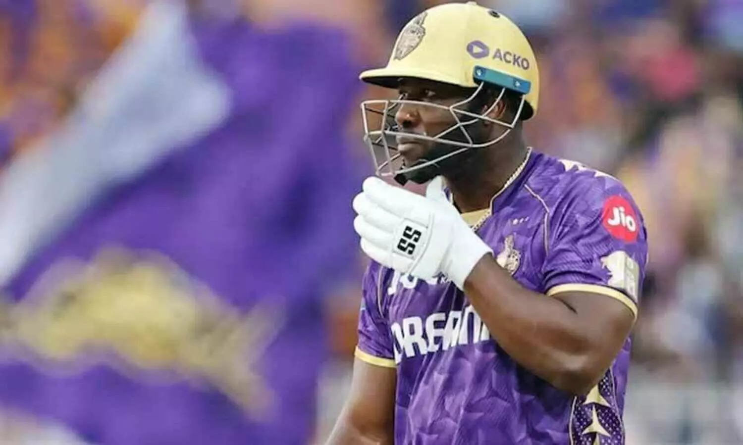 മിന്നിത്തിളങ്ങി റസ്സൽ! രാജസ്ഥാന് 207 വിജയലക്ഷ്യം