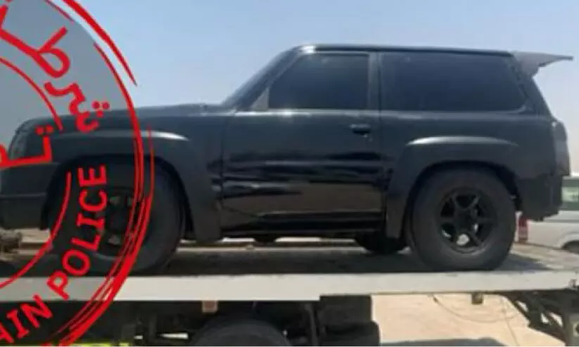 റോ​ഡി​ൽ അ​ഭ്യാ​സം: ഉ​മ്മു​ൽ ഖു​വൈ​നി​ൽ വാ​ഹ​ന​ങ്ങ​ൾ പി​ടി​യി​ൽ