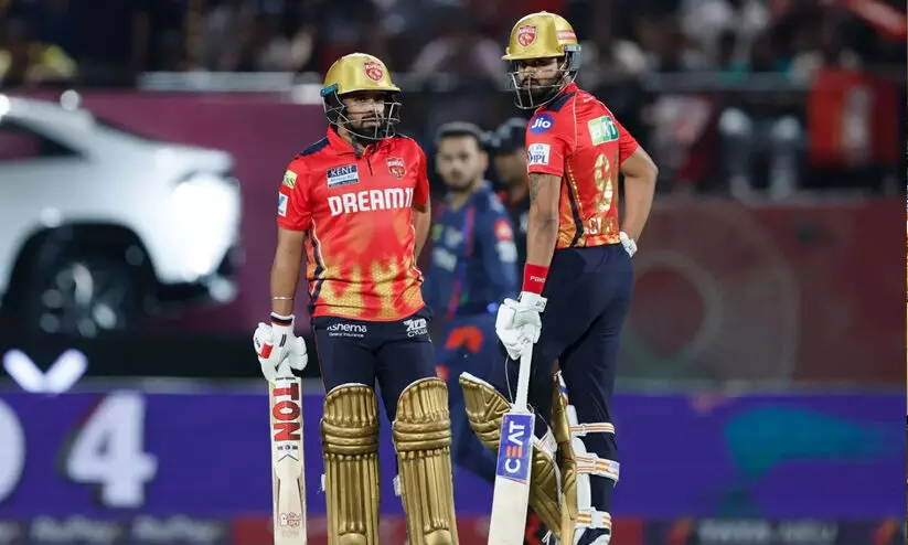 പ്രഭ്സിംറാന് അർധ സെഞ്ച്വറി (48 പന്തിൽ 91); ലഖ്നോവിനെതിരെ പഞ്ചാബിന് കൂറ്റൻ സ്കോർ പ്രഭ്സിംറാന് അർധ സെഞ്ച്വറി (48 പന്തിൽ 91); ലഖ്നോവിനെതിരെ പഞ്ചാബിന് കൂറ്റൻ സ്കോർ