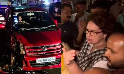 Priyanka Gandhi help Accident Victims