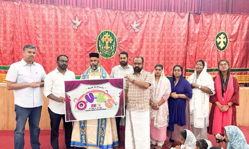 വെ​ക്കേ​ഷ​ൻ ബൈ​ബി​ൾ സ്കൂ​ൾ ലോ​ഗോ പ്ര​കാ​ശ​നം