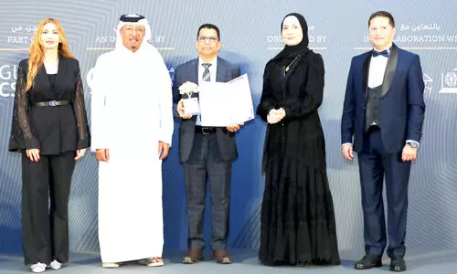 ലു​ലു ഹൈ​പ്പ​ർ​മാ​ർ​ക്ക​റ്റി​ന് ഖ​ത്ത​ർ സി.​എ​സ്.​ആ​ർ പു​ര​സ്കാ​രം