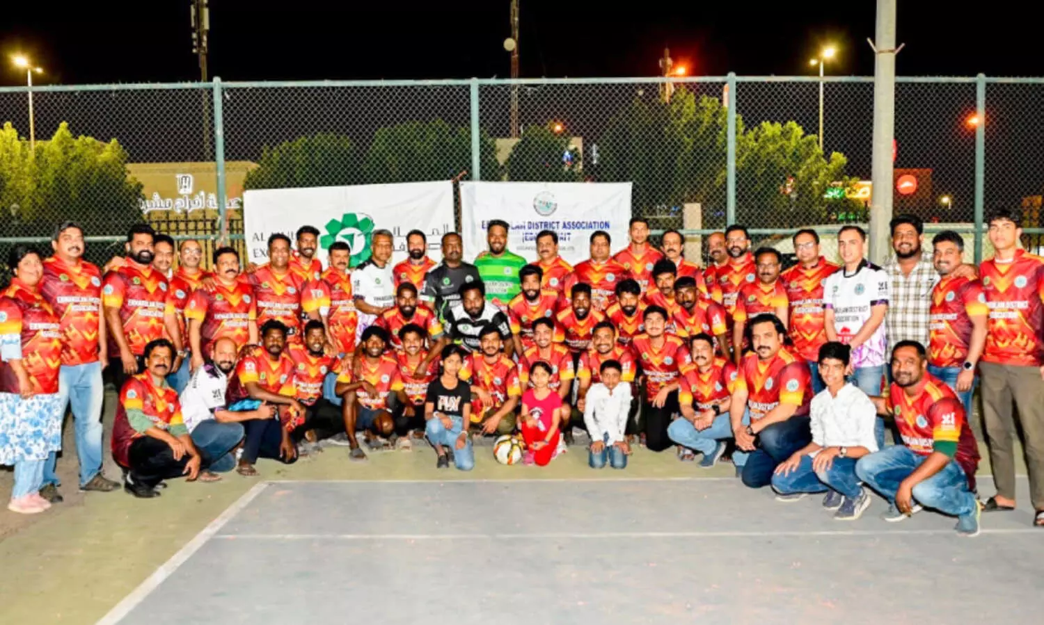 ഇ.​ഡി.​എ കു​വൈ​ത്ത് ഫു​ട്ബാ​ൾ ടീം ​ജ​ഴ്സി പ്ര​കാ​ശ​നം