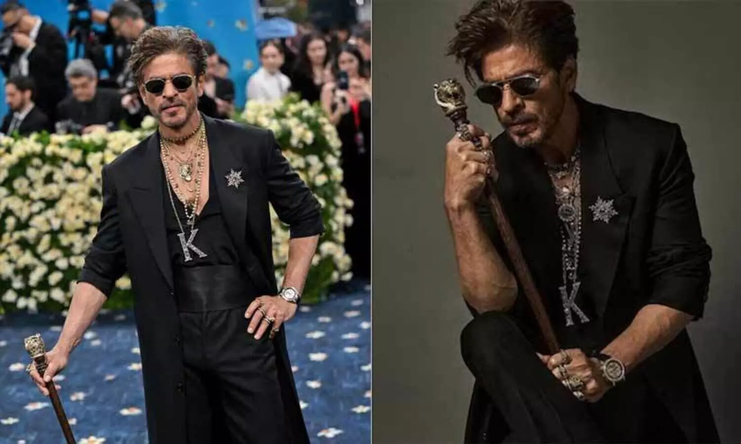 നിങ്ങളാരാണെന്ന് മാധ്യമ പ്രവർത്തകർ; ഞാൻ ഷാരൂഖ് എന്ന് സൂപ്പർ താരത്തിന്‍റെ മറുപടി, മെറ്റ് ഗാലയില്‍ അരങ്ങേറി കിങ് ഖാൻ