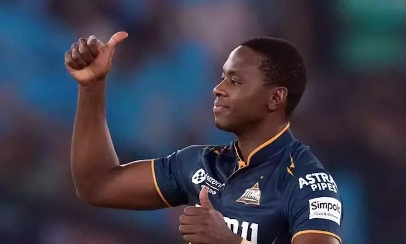 ലഹരി ഉപയോഗം: സസ്പെൻഷൻ കാലാവധി പൂർത്തിയാക്കി റബാദ, ടൈറ്റൻസിനായി ഇന്നിറങ്ങിയേക്കും ലഹരി ഉപയോഗം: സസ്പെൻഷൻ കാലാവധി പൂർത്തിയാക്കി റബാദ, ടൈറ്റൻസിനായി ഇന്നിറങ്ങിയേക്കും