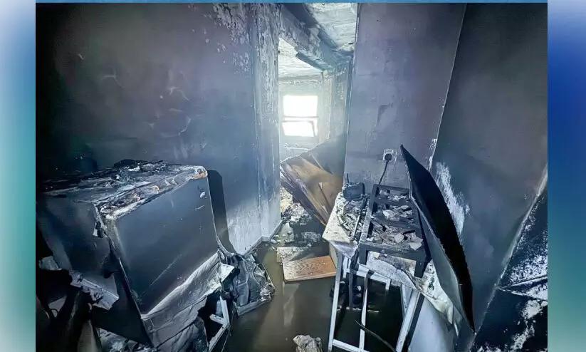 ഹവല്ലിയിൽ അപ്പാർട്മെന്റ് കെട്ടിടത്തിൽ തീപിടിത്തം ഹവല്ലിയിൽ അപ്പാർട്മെന്റ് കെട്ടിടത്തിൽ തീപിടിത്തം