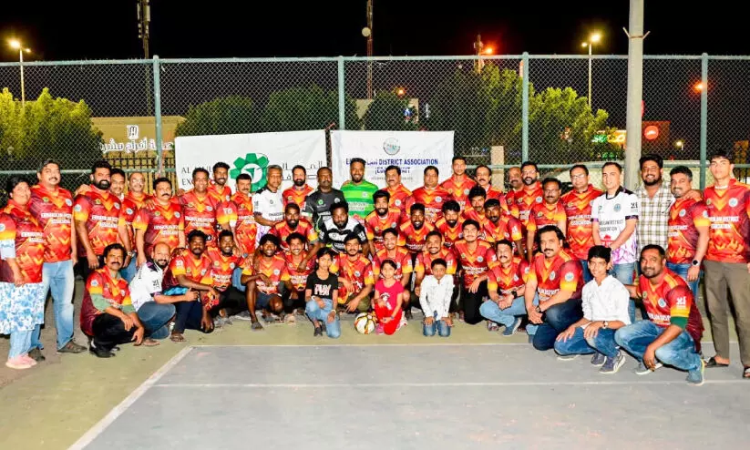 ഇ.ഡി.എ കുവൈത്ത് ഫുട്ബാൾ ടീം ജഴ്സി പ്രകാശനം ഇ.ഡി.എ കുവൈത്ത് ഫുട്ബാൾ ടീം ജഴ്സി പ്രകാശനം