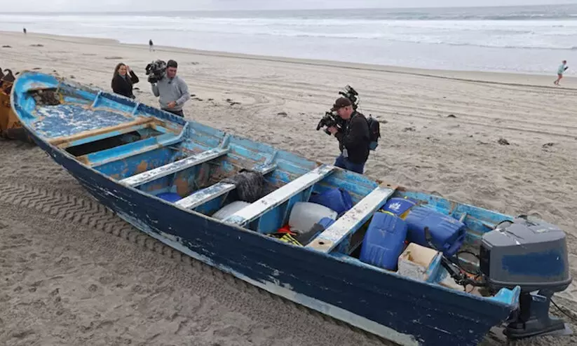 അമേരിക്കയിലേക്കുള്ള അനധികൃത കുടിയേറ്റത്തിനിടയിൽ ബോട്ട് മറിഞ്ഞ് രണ്ട് ഇന്ത്യൻ കുട്ടികളെ കാണാതായി