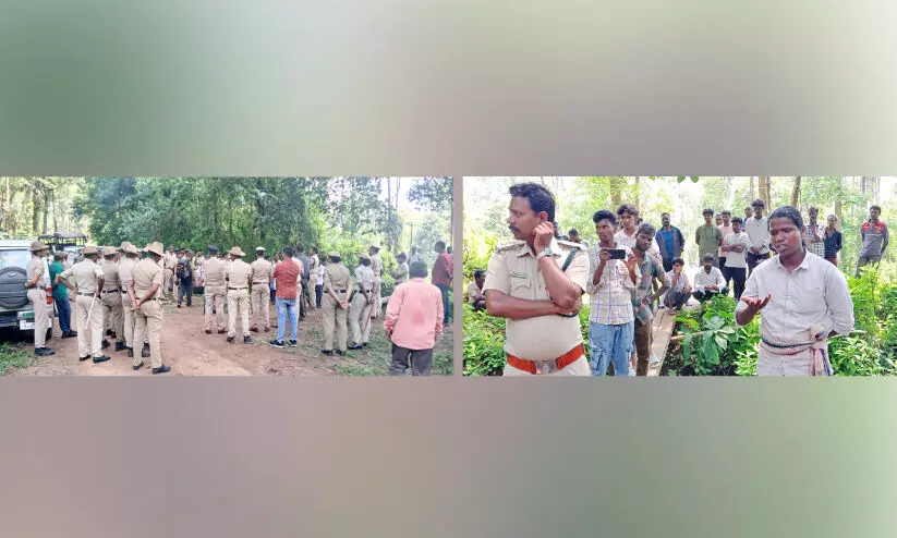 നാ​ഗ​ര്‍ഹോ​ളെ വ​ന​ത്തി​ല്‍നിന്ന് ആ​ദി​വാ​സി​ക​ളെ ഒ​ഴി​പ്പി​ക്കാ​ന്‍ ശ്ര​മം