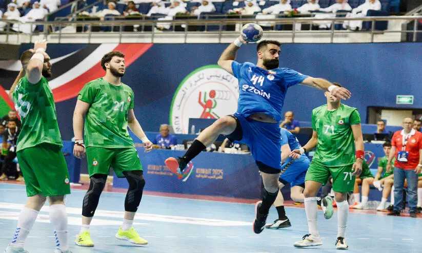 അ​റ​ബ് പു​രു​ഷ ഹാ​ൻ​ഡ്‌​ബാ​ൾ കു​വൈ​ത്തി​ന് വി​ജ​യ​ത്തു​ട​ക്കം