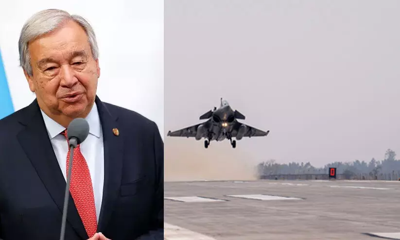 ലോകത്തിന് താങ്ങാനാവില്ല ഈ ഏറ്റുമുട്ടൽ -യു.എൻ സെക്രട്ടറി ജനറൽ ലോകത്തിന് താങ്ങാനാവില്ല ഈ ഏറ്റുമുട്ടൽ -യു.എൻ സെക്രട്ടറി ജനറൽ