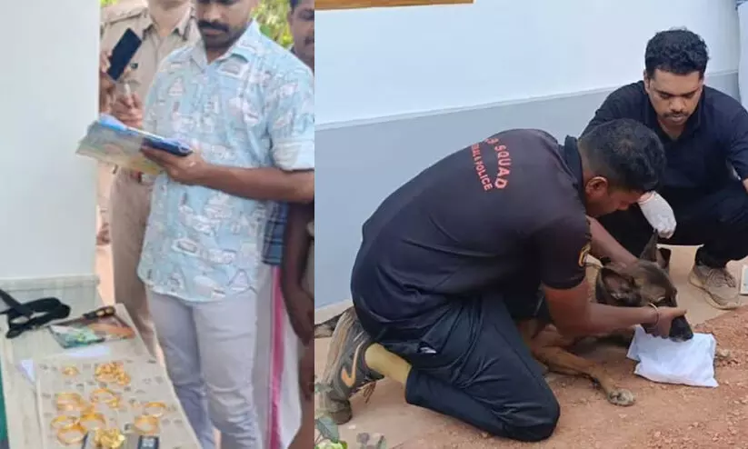 Stolen gold on wedding day recovered