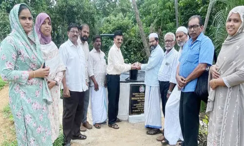 കെ.​കെ.​എം.​എ പൊ​തു​കി​ണ​ർ സ​മ​ർ​പ്പി​ച്ചു