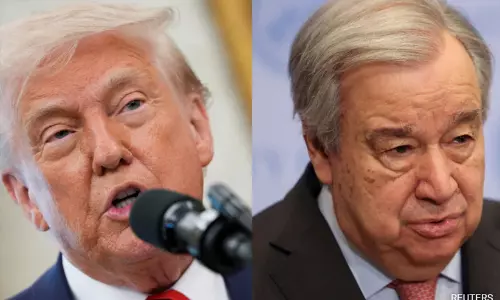 Donald Trump,  Antonio Guterres