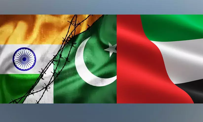 ഇന്ത്യയും പാകിസ്താനും സംയമനം പാലിക്കണം -യു.എ.ഇ ഇന്ത്യയും പാകിസ്താനും സംയമനം പാലിക്കണം -യു.എ.ഇ