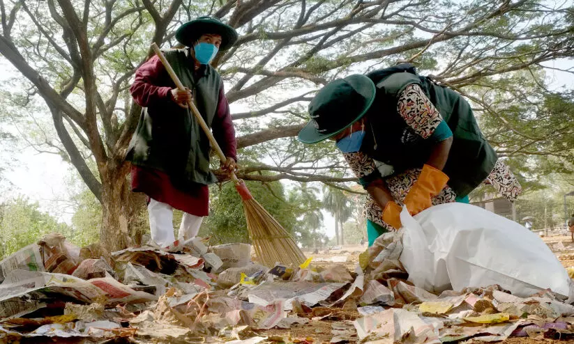പൂരം കഴിഞ്ഞു മണിക്കൂറുകൾക്കകം നഗരം ക്ലീൻ