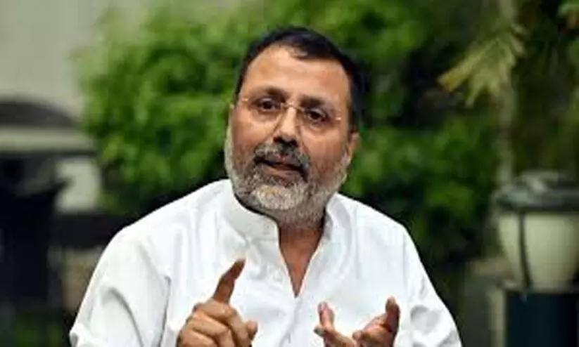 വിവാദ പരാമർശത്തിൽ നിഷികാന്ത് ദുബെക്കെതിരെ രൂക്ഷവിമർശനവുമായി സുപ്രീം കോടതി വിവാദ പരാമർശത്തിൽ നിഷികാന്ത് ദുബെക്കെതിരെ രൂക്ഷവിമർശനവുമായി സുപ്രീം കോടതി