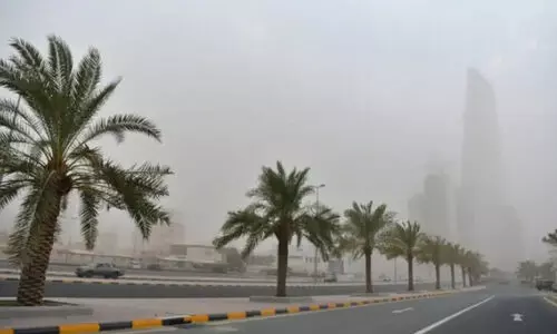 Strong winds are expected to continue until Saturday