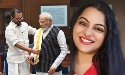 ‘മോദിയല്ല, സുരേന്ദ്രൻ പ്രധാനമന്ത്രി ആയാലും പാകിസ്താനെ തോൽപിക്കാം’ -തള്ളുകാരായ മിത്രങ്ങളെ അപ്പച്ചൻ ഓടിച്ചത് വിവരിച്ച് താര ടോജോ അലക്സ്