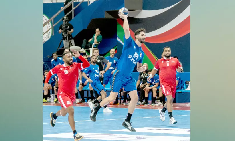 അറബ് ഹാൻഡ്ബാൾ ചാമ്പ്യൻഷിപ് കുവൈത്ത് സെമിയിൽ അറബ് ഹാൻഡ്ബാൾ ചാമ്പ്യൻഷിപ് കുവൈത്ത് സെമിയിൽ