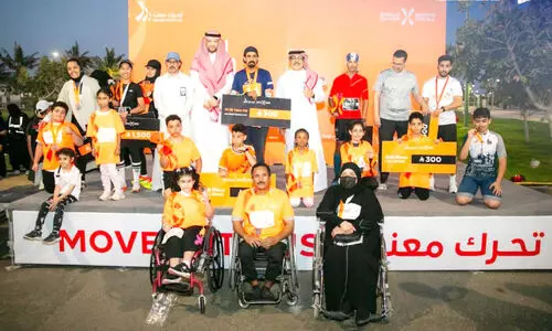 യാം​ബു റോ​യ​ൽ ക​മീ​ഷ​നി​ൽ ‘മൂ​വ് വി​ത്ത് അ​സ്’ കാ​യി​ക​മേ​ള