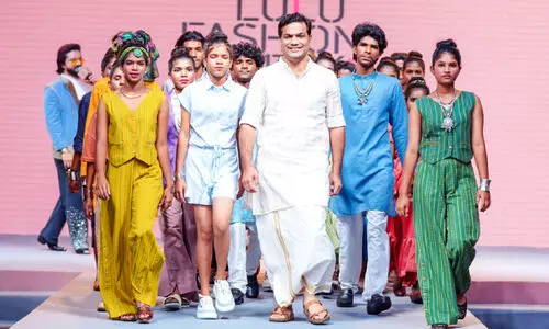 Hibi Eden steps up Ramp with tribal teenagers