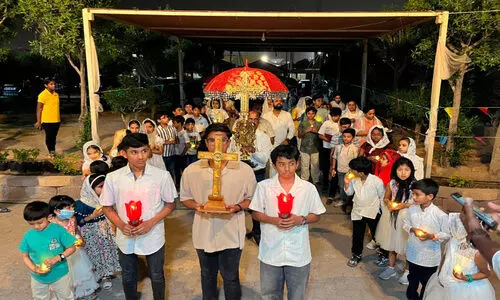 ഗീ​വ​ർ​ഗീ​സ് സ​ഹ​ദാ​യു​ടെ തി​രു​നാ​ൾ ആ​ഘോ​ഷി​ച്ചു