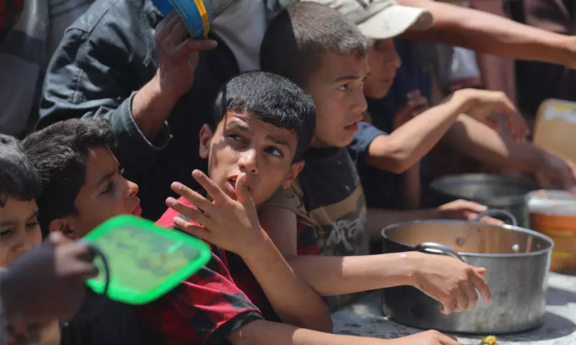 ‘യുദ്ധം ഗസ്സക്കാരുടെ പൊണ്ണത്തടി കുറച്ചേക്കു’മെന്ന് ബ്രിട്ടീഷ് അഭിഭാഷക സംഘടന; കൊടുംപട്ടിണി​ക്കിടെയുള്ള പരാമർശം വിവാദത്തിൽ