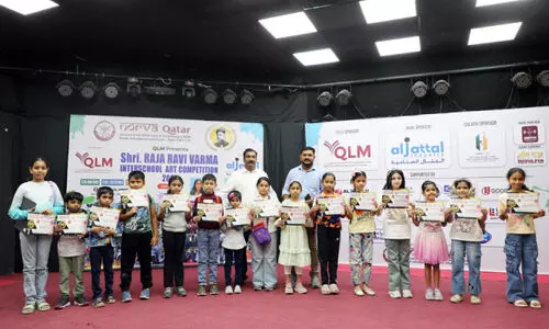 നോ​ർ​വ ഖ​ത്ത​ർ രാ​ജാ ര​വി​വ​ർ​മ ക​ലാ​മ​ത്സ​ര​ങ്ങ​ൾ സം​ഘ​ടി​പ്പി​ച്ചു